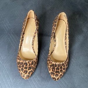 NEW!! LC Lauren Conrad Leopard Print Pumps 👠